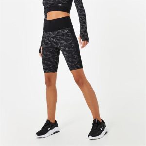 Women's Seamless Camo Cycling Shorts
