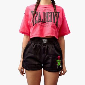 Overthrow X Everlast X Punk Fleece Shorts